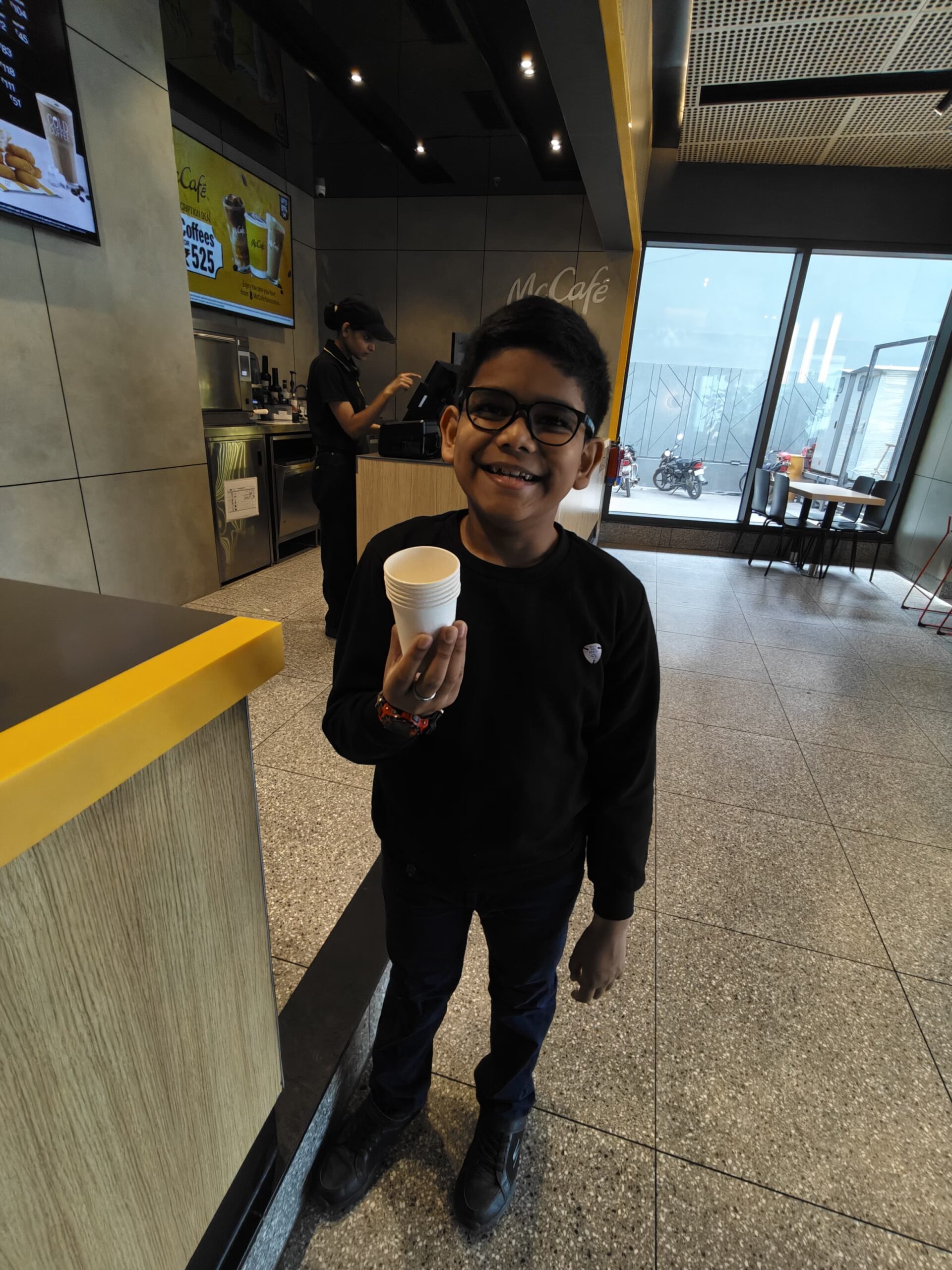 Young musician Anwit enjoying a playful moment with his friends